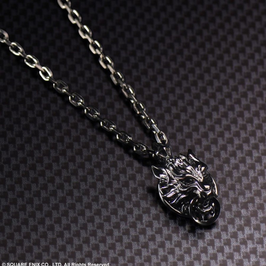 Merchandise FINAL FANTASY VII Necklaces | Final Fantasy Vii Advent Children Silver Pendant - Cloudy Wolf