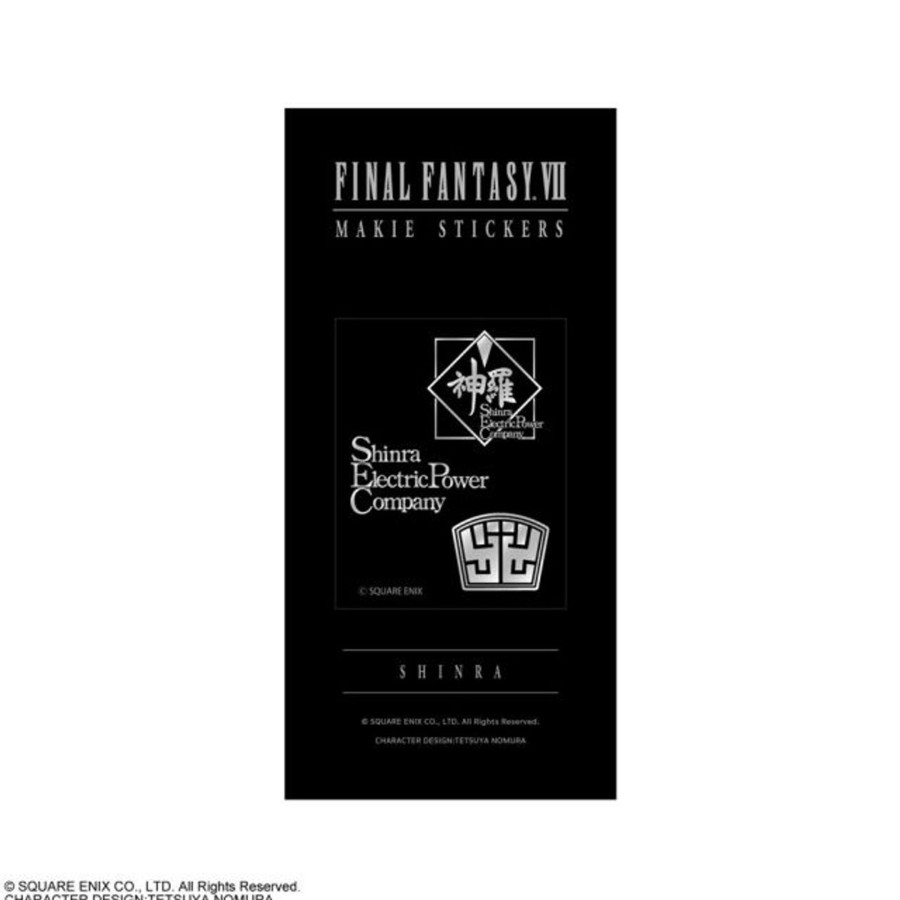 Merchandise FINAL FANTASY VII Stationary | Final Fantasy Vii Makie Style Stickers - Shinra