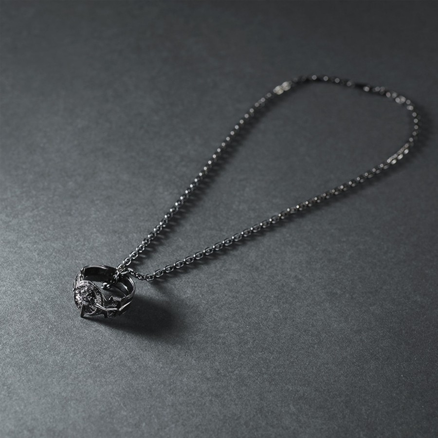 Merchandise FINAL FANTASY XV Necklaces | Final Fantasy Xv: Silver Pendant - Ring Of The Lucii