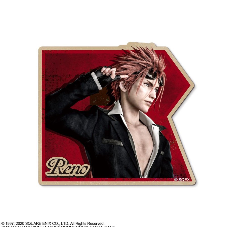 Merchandise FINAL FANTASY VII Remake Stationary | Final Fantasy Vii Remake Character Sticker: Reno