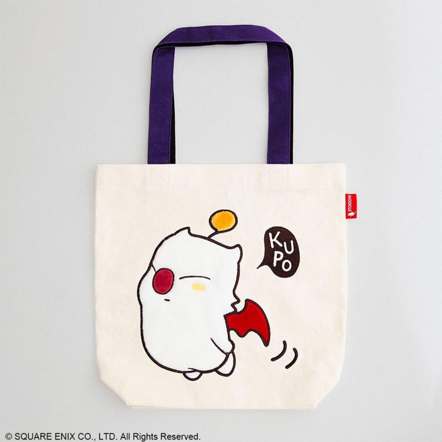 Merchandise FINAL FANTASY Bags | Final Fantasy Fluffy Fluffy Tote Bag - Moogle