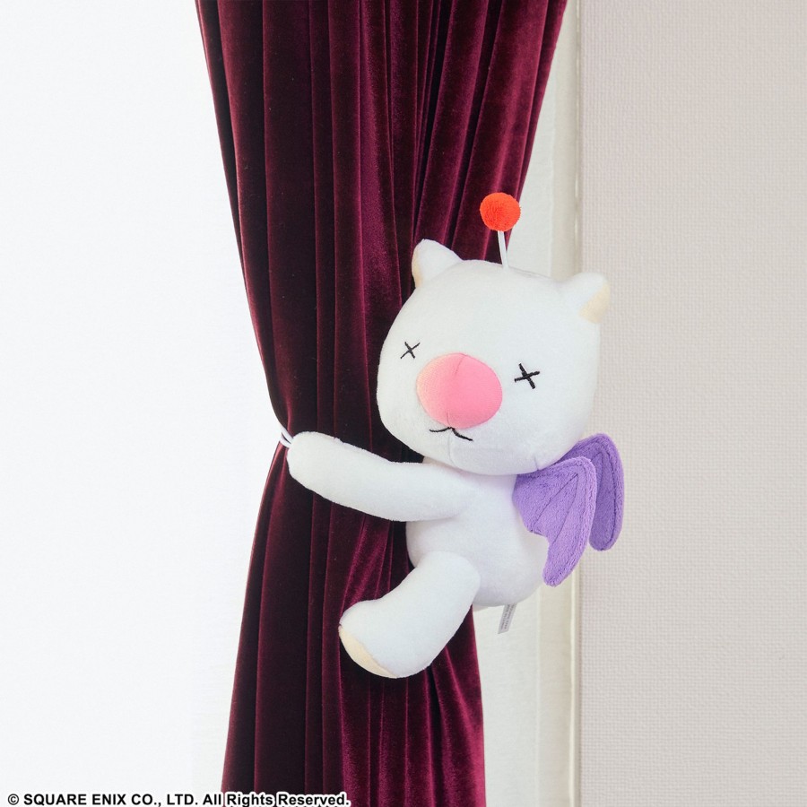 Franchise FINAL FANTASY | Final Fantasy Plush Curtain Tieback - Moogle