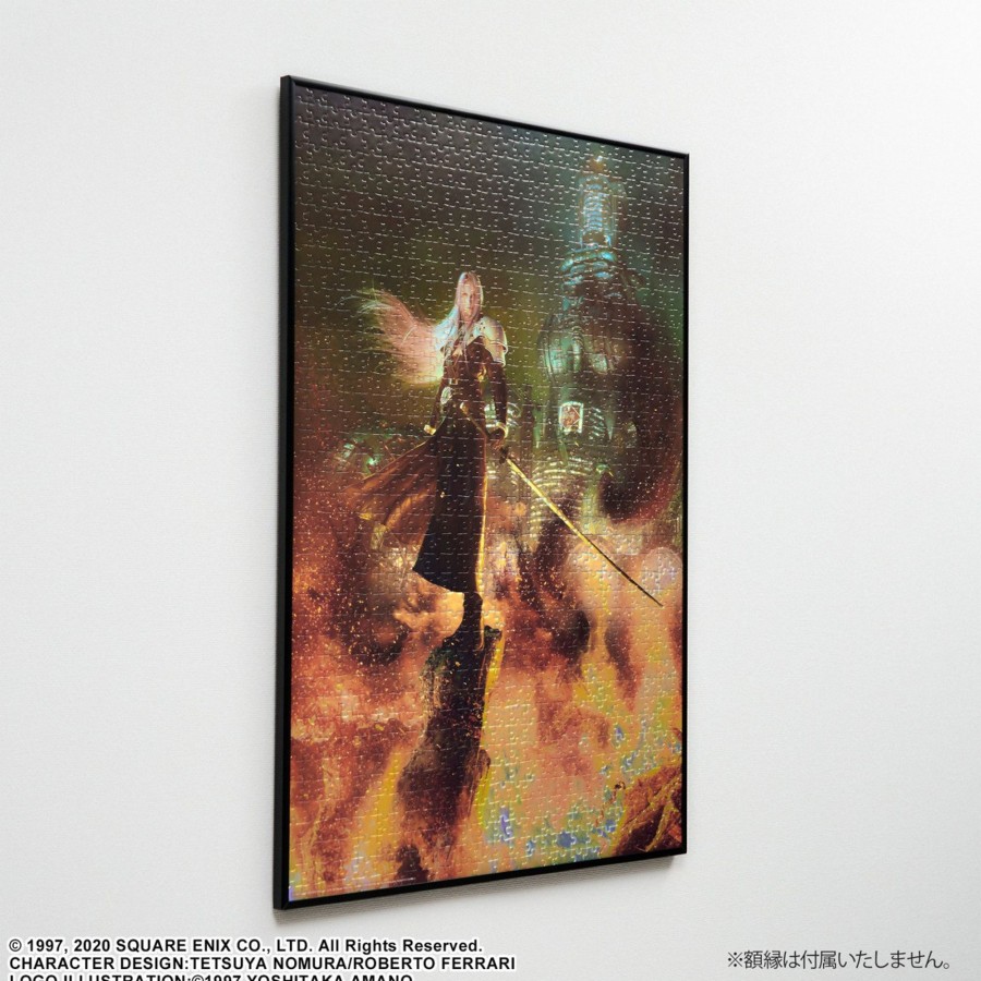 Merchandise FINAL FANTASY VII Remake Puzzles | Final Fantasy Vii Remake Premium Jigsaw Puzzle Sephiroth Key Art - 1000 Piece