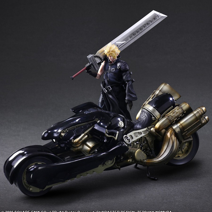 Merchandise FINAL FANTASY VII Play Arts Kai | Final Fantasy Vii Advent Children Play Arts Kai- Cloud Strife & Fenrir