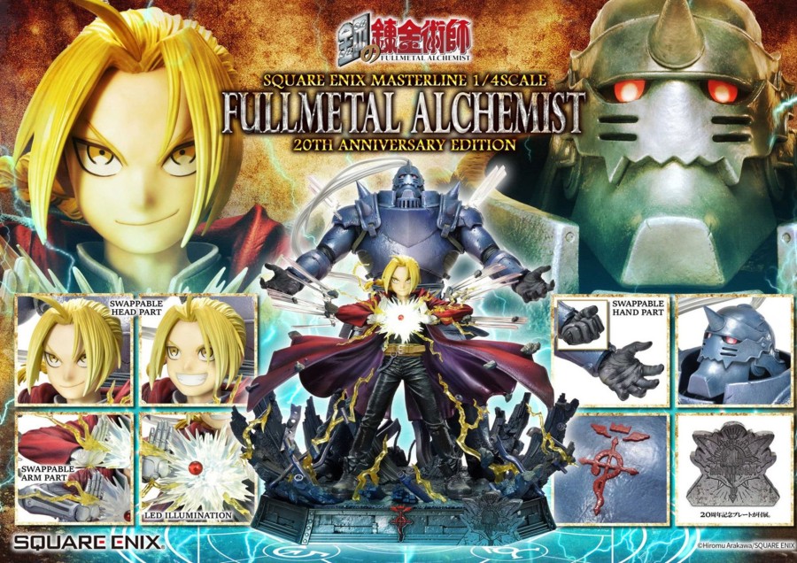 Merchandise Fullmetal Alchemist Masterline | Square Enix Masterline Fullmetal Alchemist 20Th Anniversary Edition 1/4 Scale