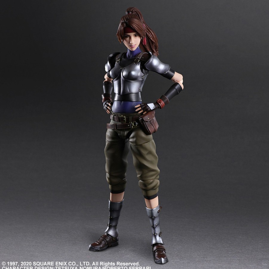 Merchandise FINAL FANTASY VII Remake Play Arts Kai | Final Fantasy Vii Remake Play Arts Kai Action Figure Jessie & Motorcycle Set