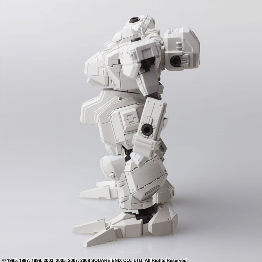 Merchandise Front Mission Model Kits | Front Mission Structure Arts 1/72 Scale Plastic Model Kit Series Vol. 4 Zenith Dv White Color Variant 4 Unit Set