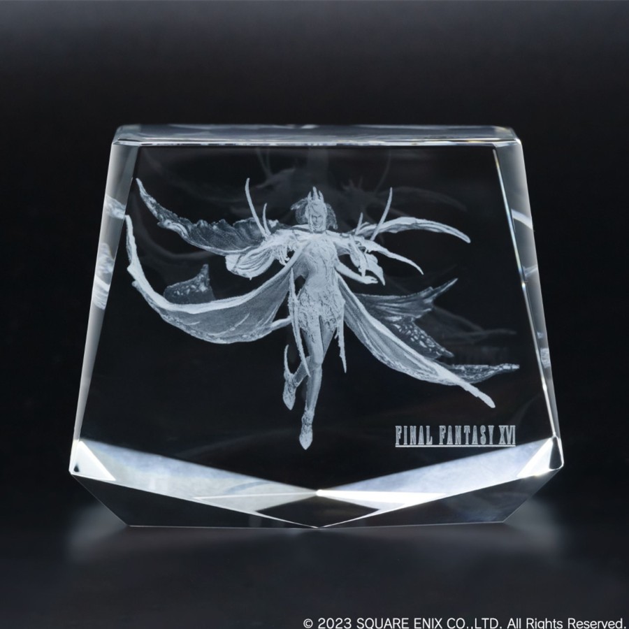 Merchandise Final Fantasy XVI Stationary | Final Fantasy Xvi 3D Crystal Glass - Eikon Shiva