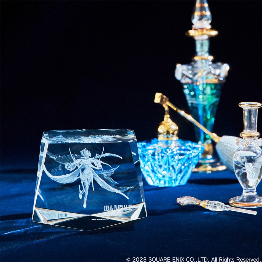 Merchandise Final Fantasy XVI Stationary | Final Fantasy Xvi 3D Crystal Glass - Eikon Shiva