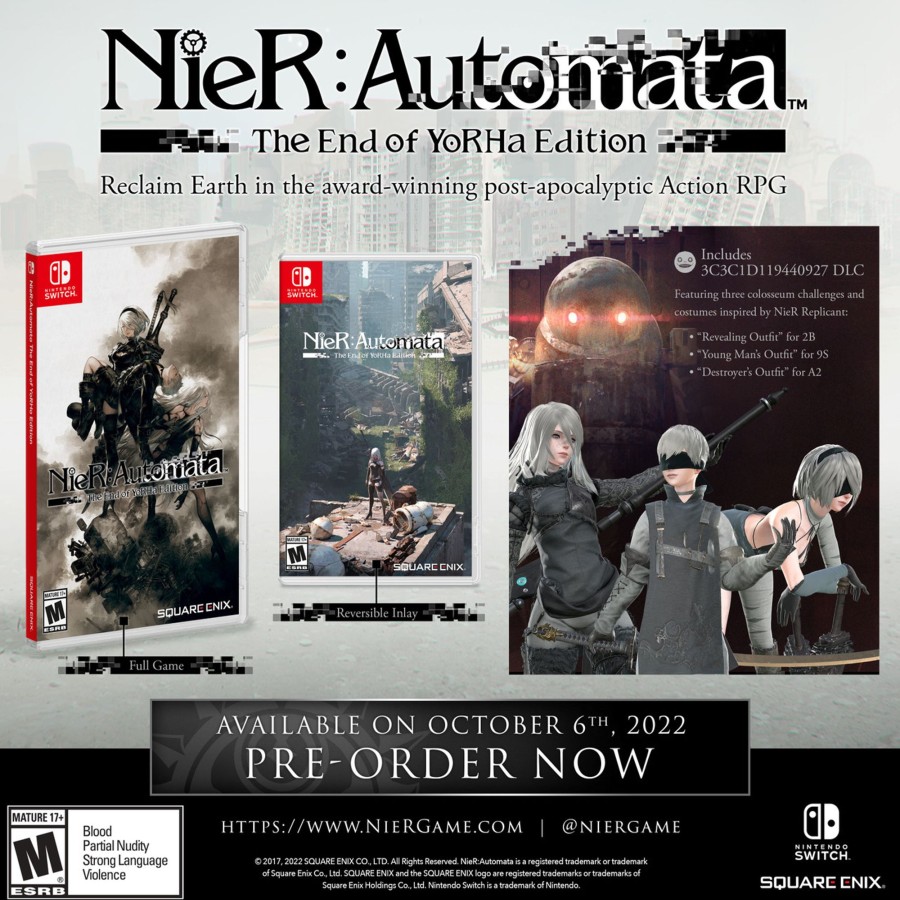 Video Games Nier | Nier:Automata The End Of Yorha Edition