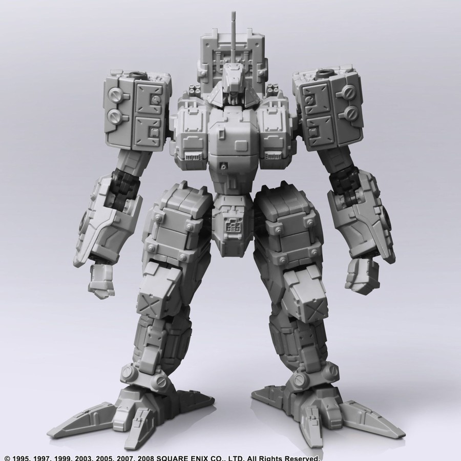 Merchandise Front Mission Model Kits | Front Mission Structure Arts 1/72 Scale Plastic Model Kit Series Vol.3 Light Gray Color Variant - Grille Sechs