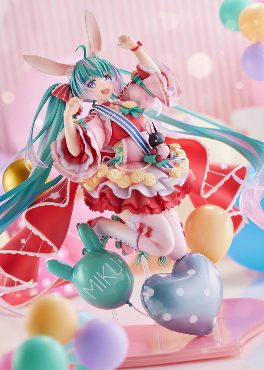 Merchandise Spiritale Other Statuettes | Hatsune Miku 1/7 Scale Figure - Birthday 2021 (Pretty Rabbit Ver.) By Spiritale