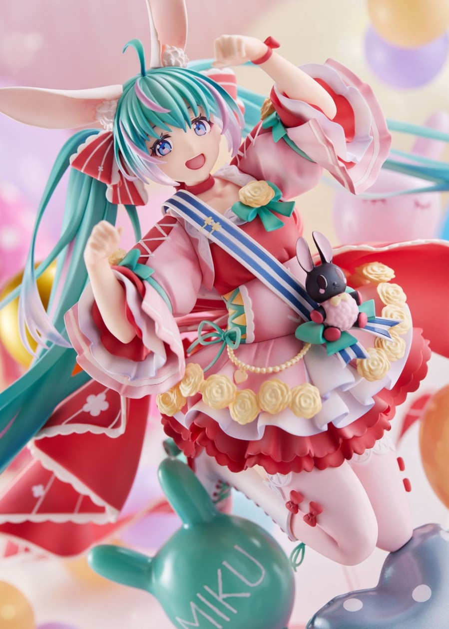 Merchandise Spiritale Other Statuettes | Hatsune Miku 1/7 Scale Figure - Birthday 2021 (Pretty Rabbit Ver.) By Spiritale