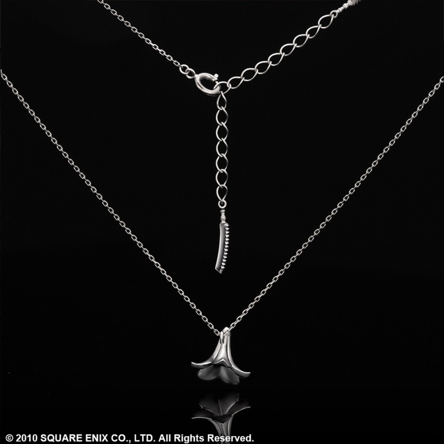 Merchandise Nier Necklaces | Nier Gestalt/Replicant Silver Necklace Lunar Tear