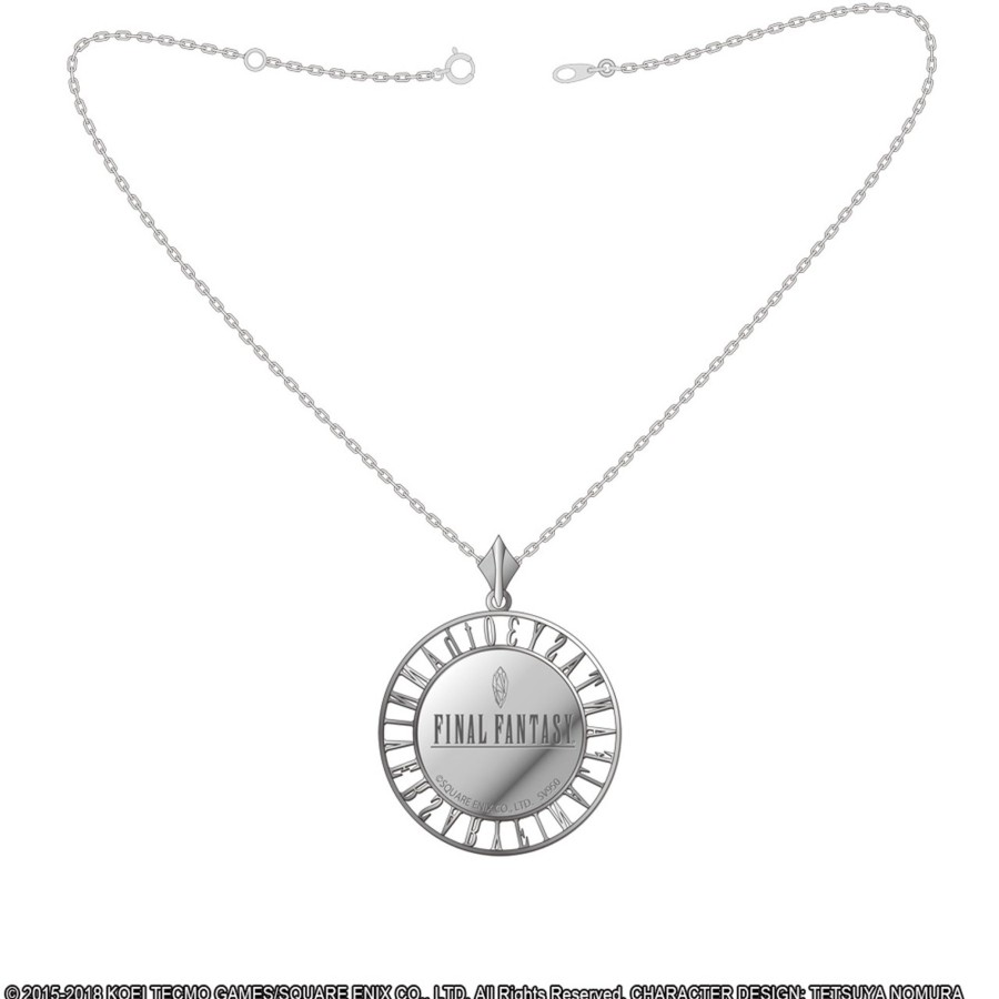 Merchandise FINAL FANTASY Necklaces | Dissidia Final Fantasy Silver Coin Pendant - Firion