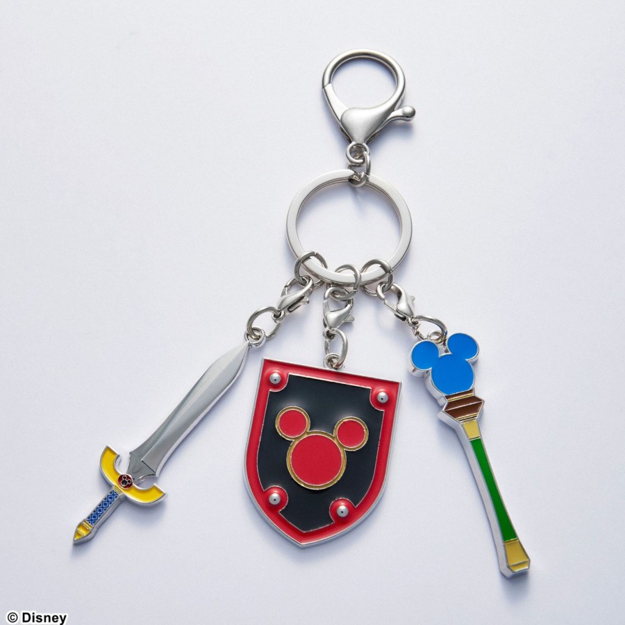 Merchandise Kingdom Hearts Keychains | Kingdom Hearts / Metal Keychain - Dream Sword & Dream Rod & Dream Shield