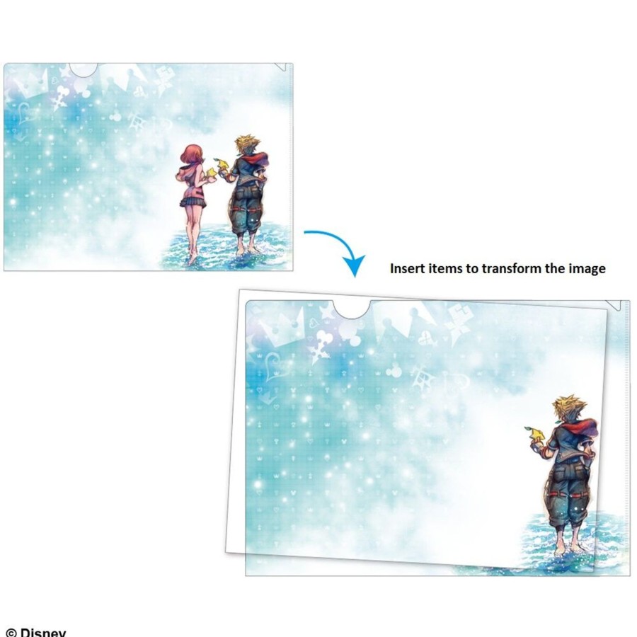 Merchandise Kingdom Hearts Stationary | Kingdom Hearts Iii Re:Mind Clear File