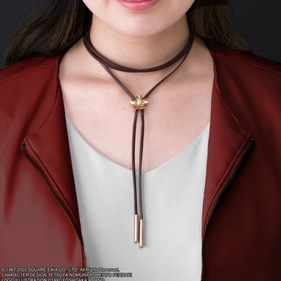 Merchandise FINAL FANTASY VII Remake Necklaces | Final Fantasy Vii Remake Leather Necklace - Aerith