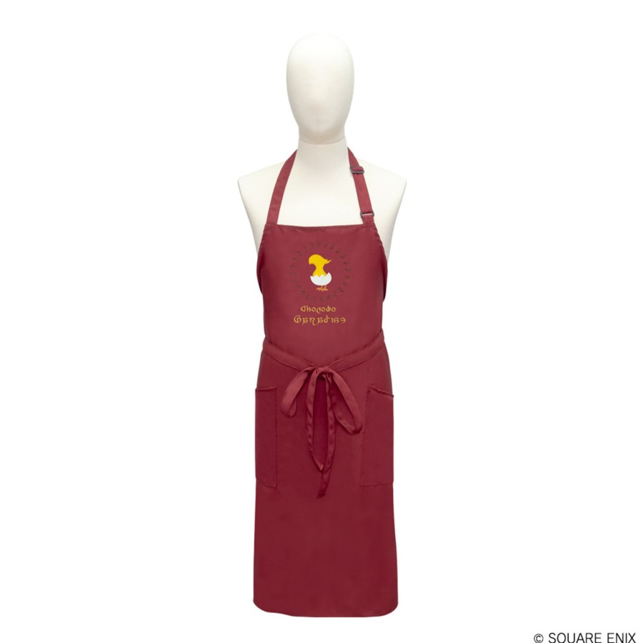 Merchandise FINAL FANTASY XIV | Final Fantasy Xiv Craftsman'S Apron - Bordeaux