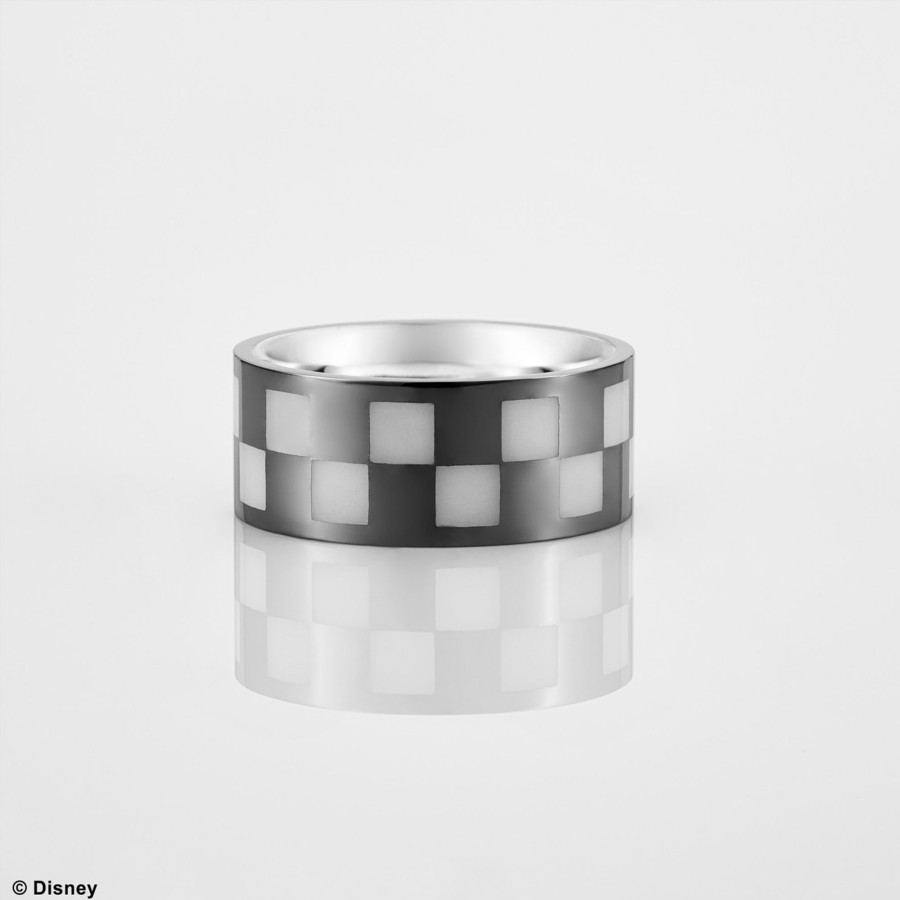 Merchandise Kingdom Hearts Rings | Kingdom Hearts / Black Silver Ring - Roxas