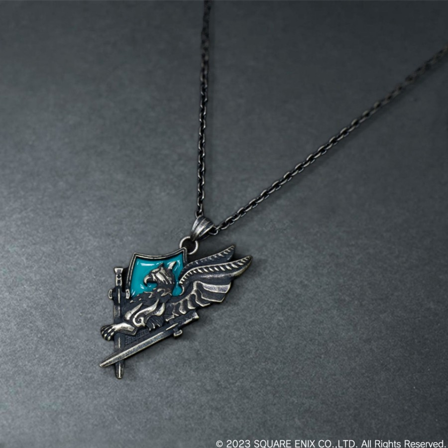 Merchandise Final Fantasy XVI Necklaces | Final Fantasy Xvi Wings Of Promise Silver Pendant