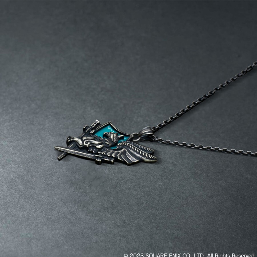 Merchandise Final Fantasy XVI Necklaces | Final Fantasy Xvi Wings Of Promise Silver Pendant