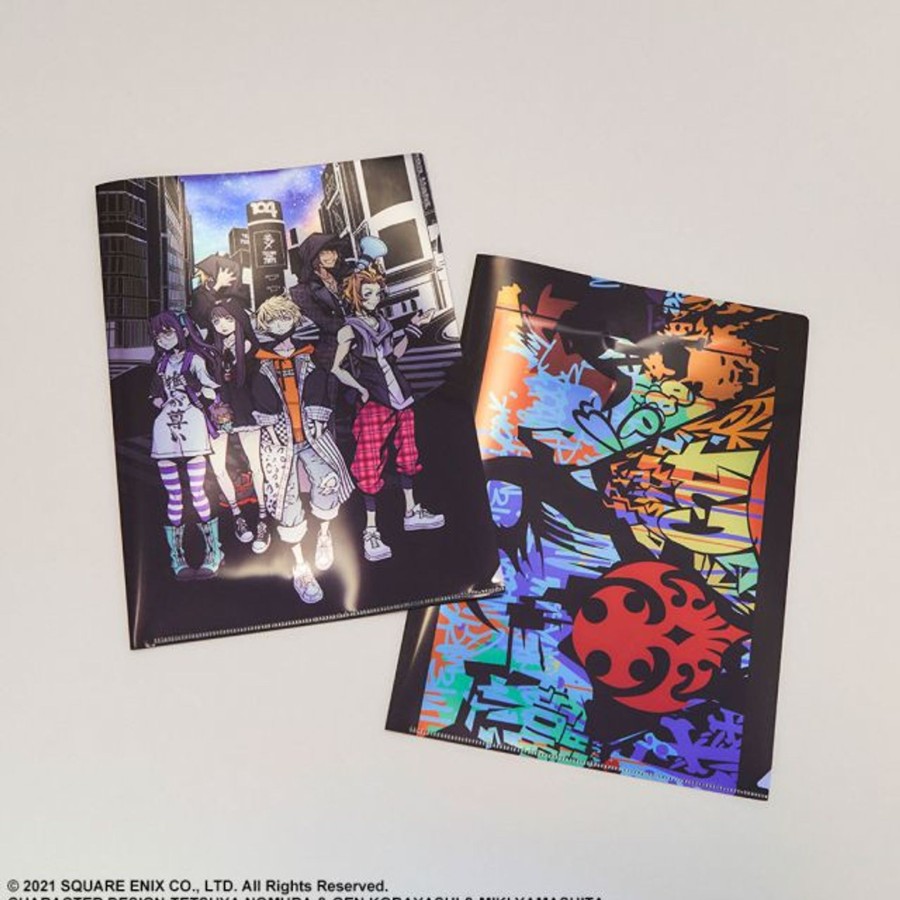 Merchandise Neo Stationary | Neo: The World Ends With You Metallic File Set