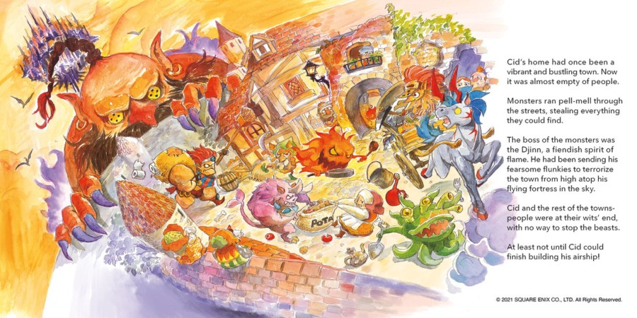 Merchandise FINAL FANTASY | Chocobo And The Airship: A Final Fantasy Picture Book