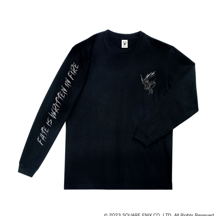 Merchandise Final Fantasy XVI | Final Fantasy Xvi Long Sleeve T-Shirt - Eikon Ifrit