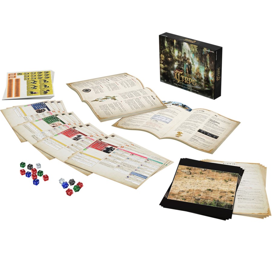 Merchandise FINAL FANTASY XIV Board Games | Final Fantasy Xiv Ttrpg Starter Set