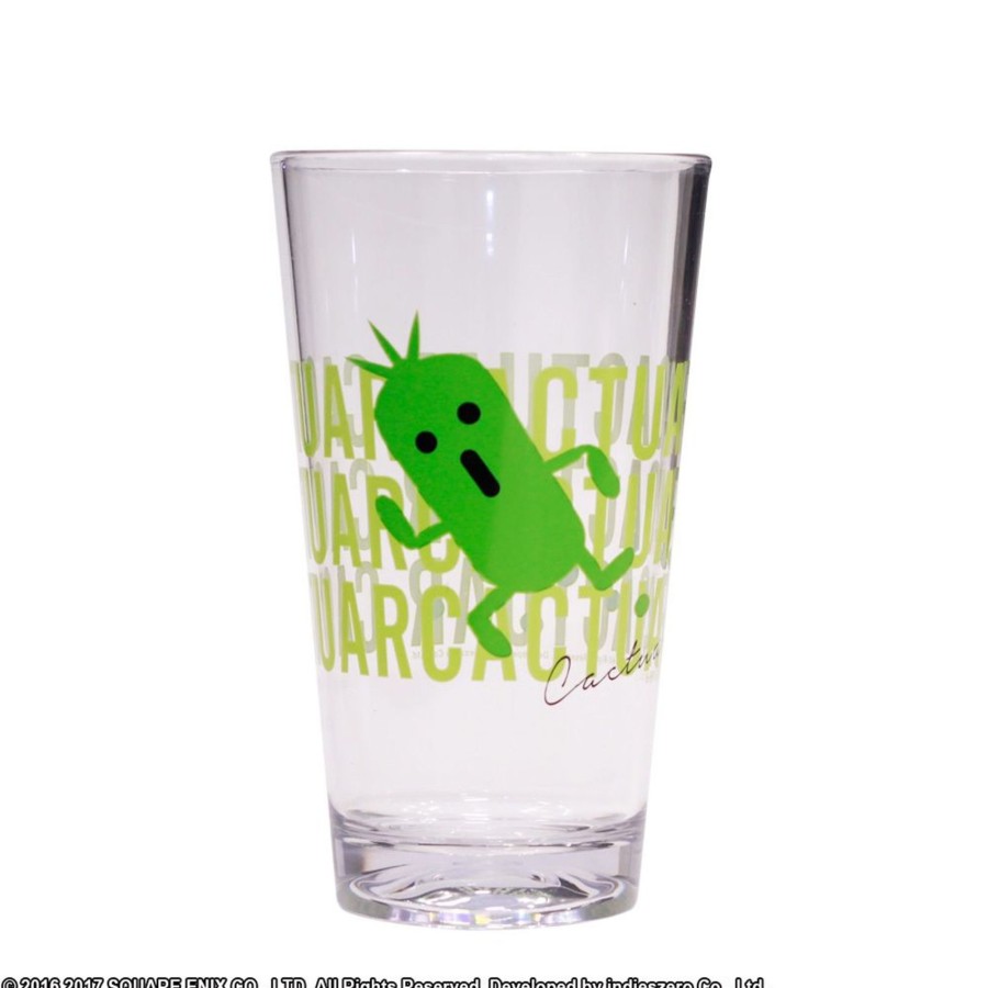 Merchandise FINAL FANTASY Kitchen | Final Fantasy Series Clear Tumbler Cup - Cactuar