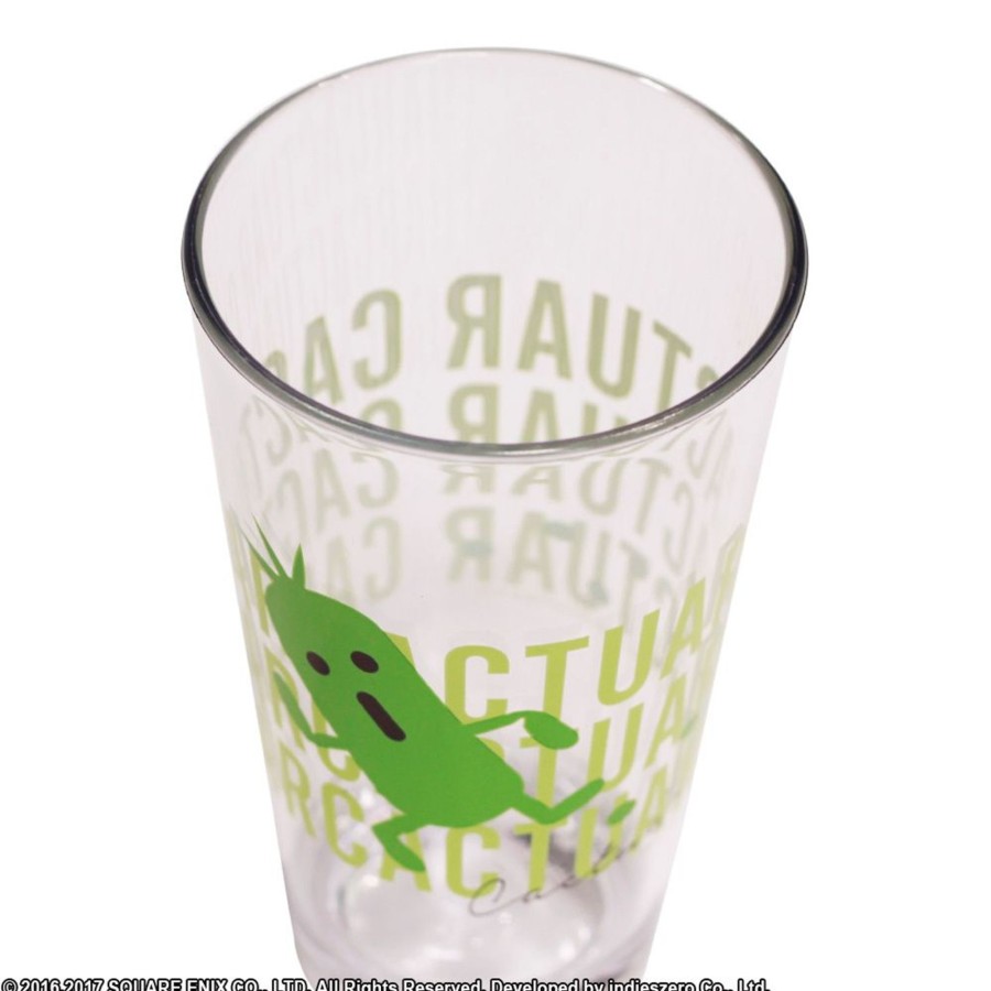 Merchandise FINAL FANTASY Kitchen | Final Fantasy Series Clear Tumbler Cup - Cactuar