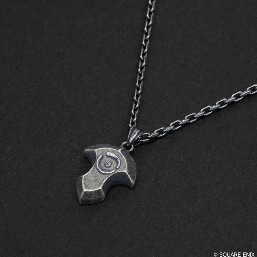 Merchandise FINAL FANTASY XIV Necklaces | Final Fantasy Xiv Silver Pendant - Azem'S Crystal