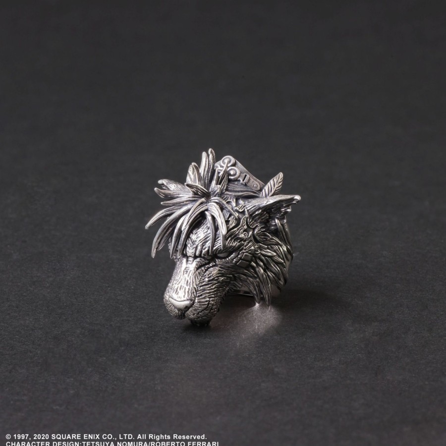 Merchandise FINAL FANTASY VII Remake Rings | Final Fantasy Vii Remake Silver Ring - Red Xiii