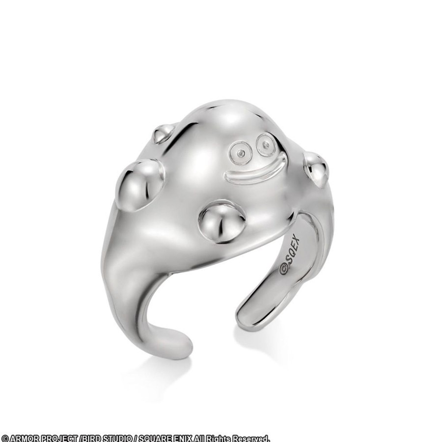 Merchandise Dragon Quest Rings | Dragon Quest Silver Ring - Liquid Metal Slime