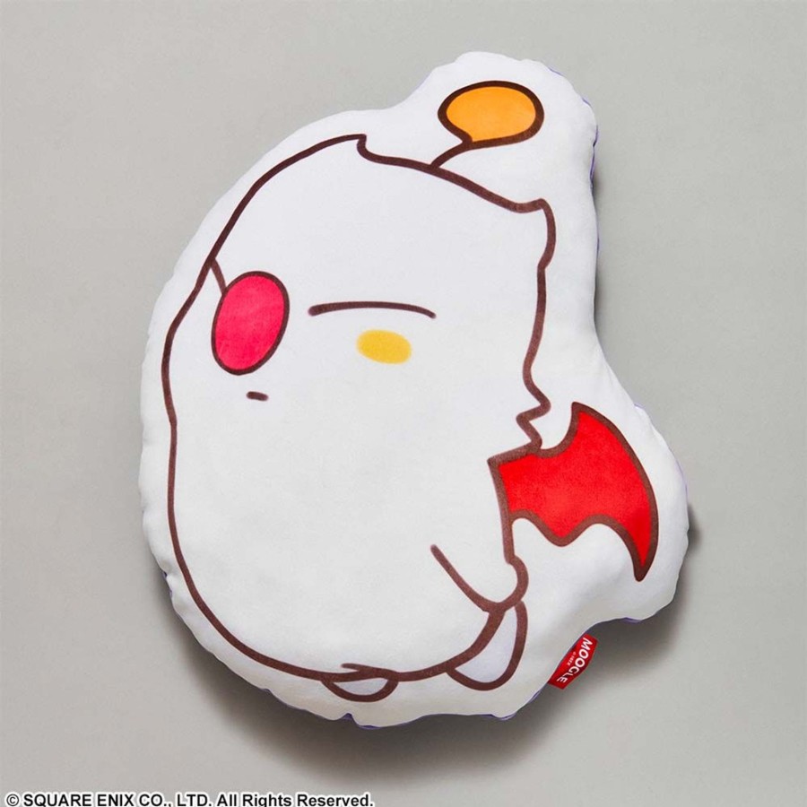 Merchandise FINAL FANTASY Cushions | Final Fantasy Fluffy Fluffy Die-Cut Cushion - Moogle