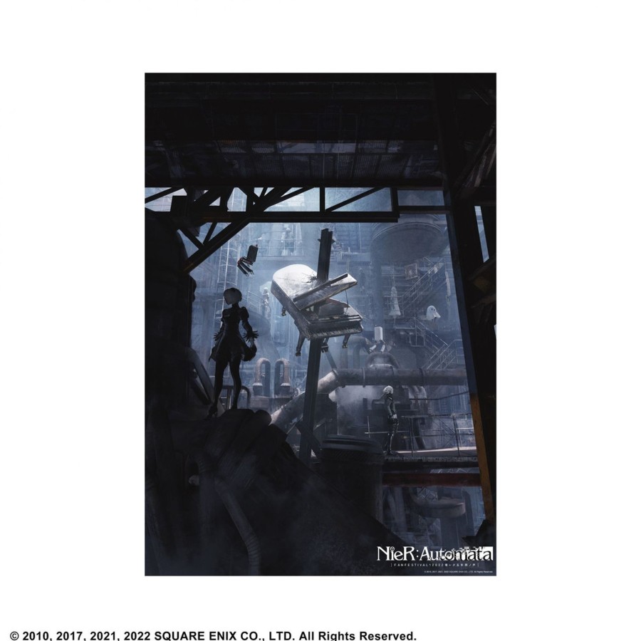 Merchandise Nier Other | Nier:Automata Fan Festival 12022: Voices From The Verge A3 Clear Poster