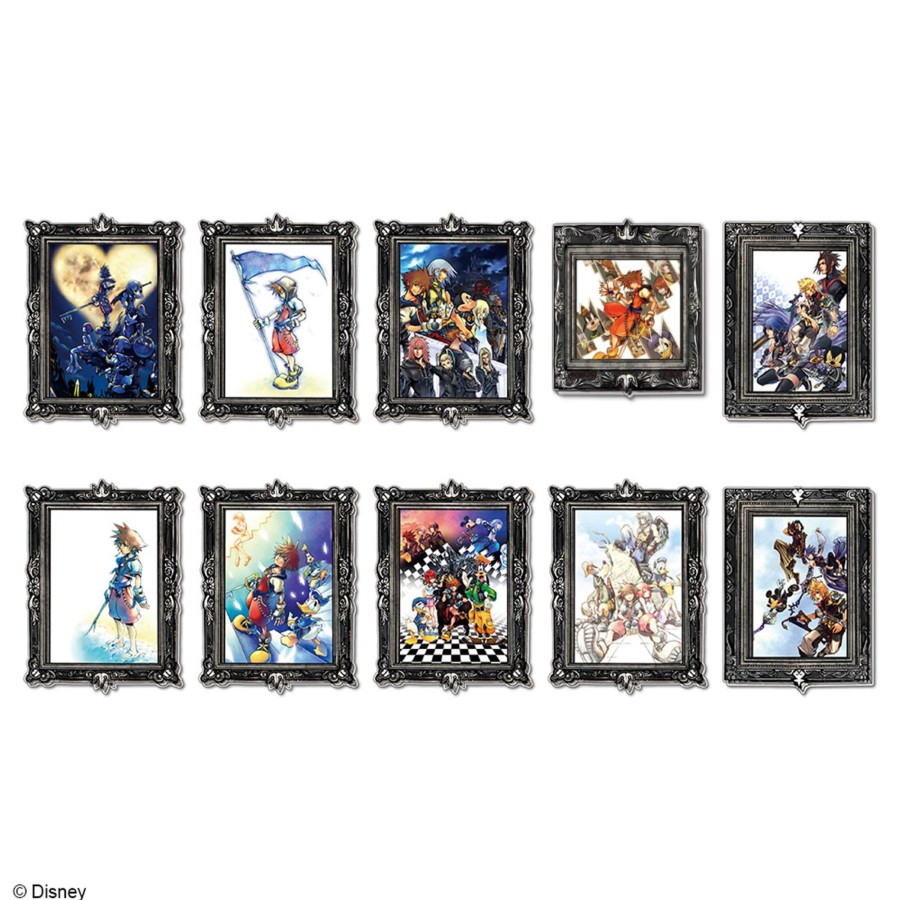 Merchandise Kingdom Hearts Magnets | Kingdom Hearts Acrylic Magnet Gallery Vol. 1 (Blind Box Set Of 10)