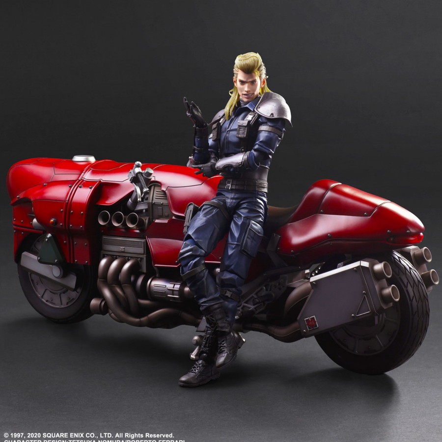 Merchandise FINAL FANTASY VII Remake Play Arts Kai | Final Fantasy Vii Remake Play Arts Kai Action Figure - Roche & Motorcycle Set