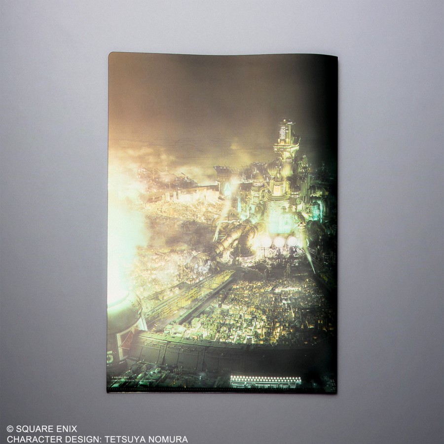 Merchandise FINAL FANTASY VII Remake Stationary | Final Fantasy Vii Remake Metallic File - Cloud Strife