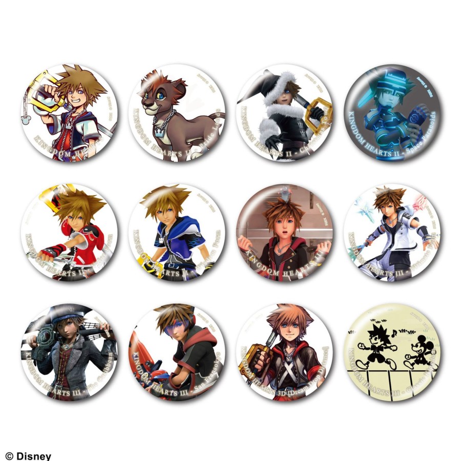 Merchandise Kingdom Hearts Pins | Kingdom Hearts / Pin Badge Collection - Sora Vol. 1 (Display)