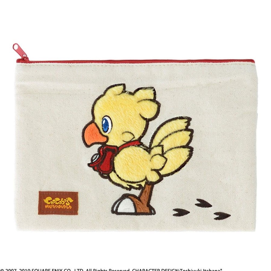 Merchandise FINAL FANTASY Bags | Final Fantasy Fluffy Fluffy Pouch - Chocobo