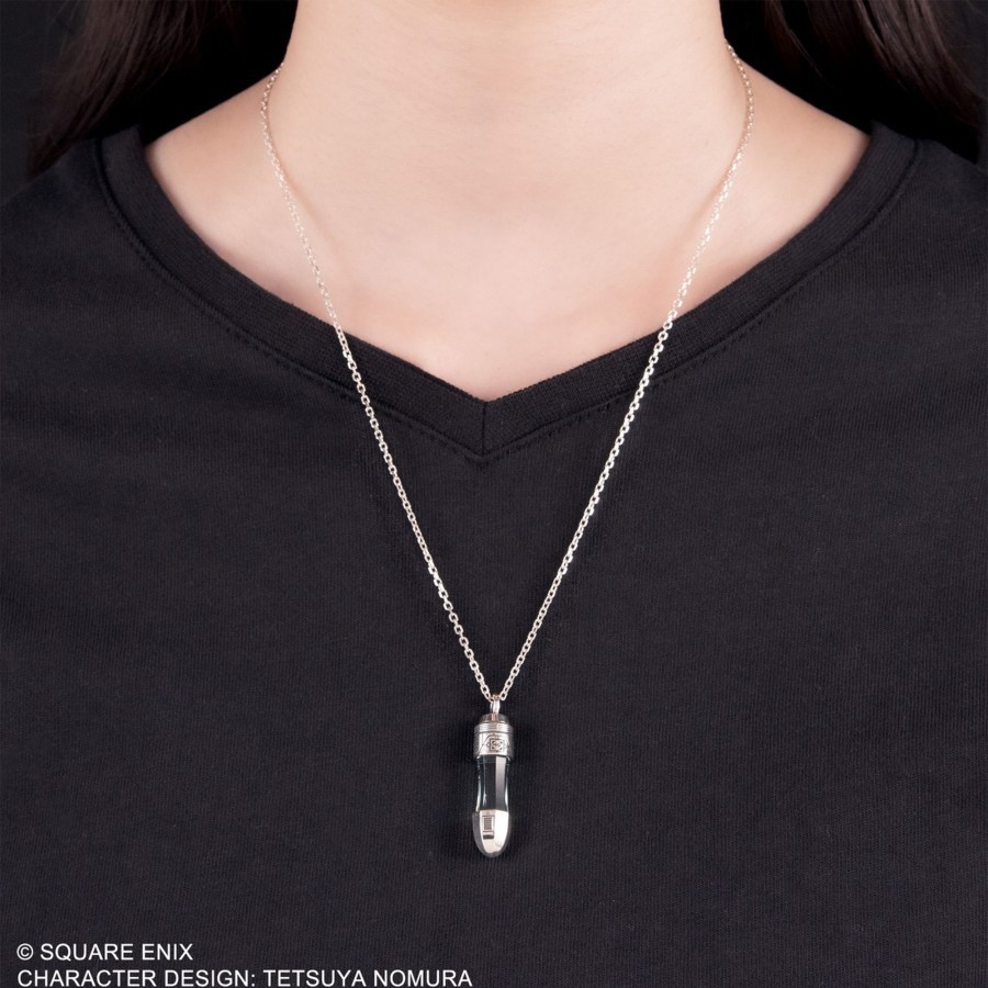 Merchandise FINAL FANTASY VII | Crisis Core - Final Fantasy Vii - Reunion Silver Necklace - Potion