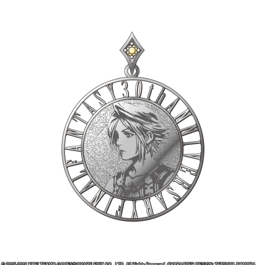 Merchandise FINAL FANTASY Necklaces | Dissidia Final Fantasy Silver Coin Pendant - Vaan