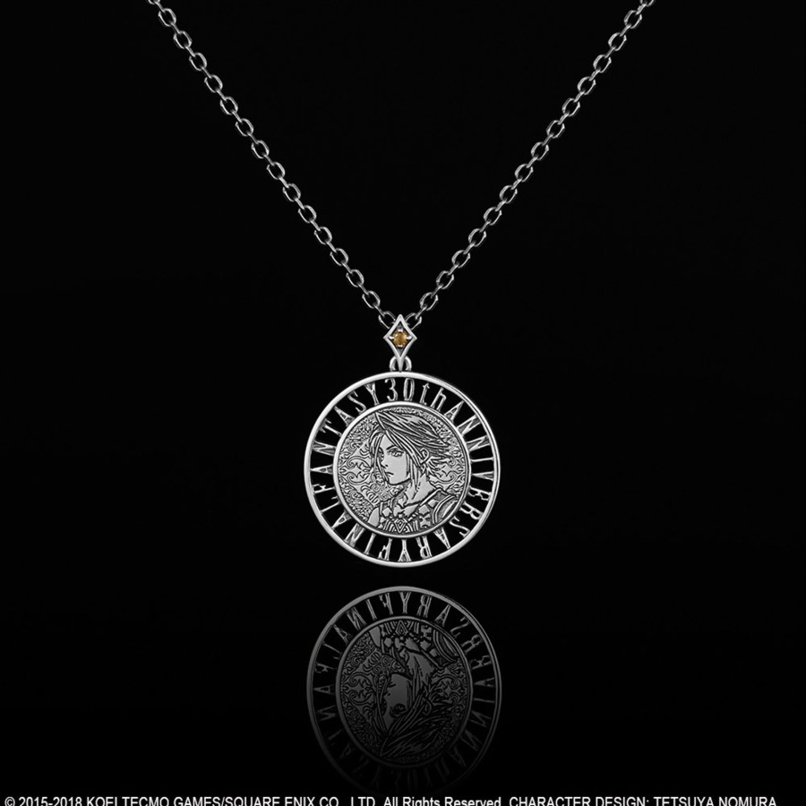 Merchandise FINAL FANTASY Necklaces | Dissidia Final Fantasy Silver Coin Pendant - Vaan