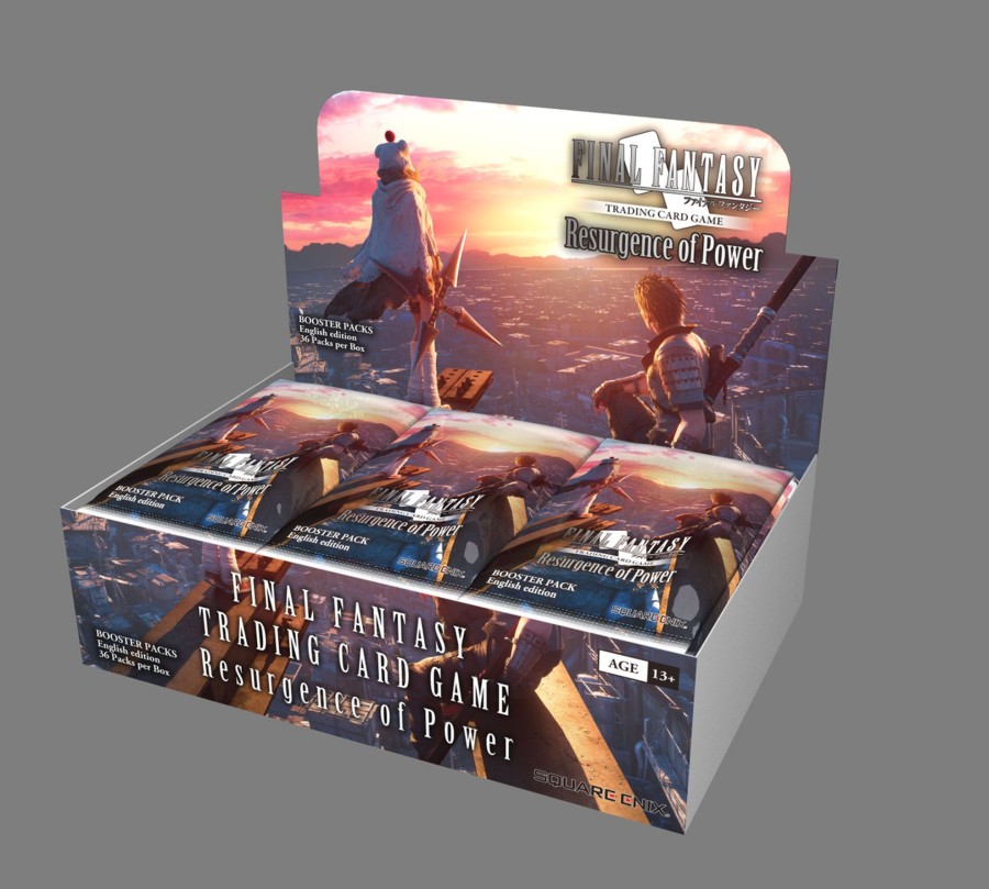 Merchandise FINAL FANTASY Trading Card Game | Final Fantasy Trading Card Game: Resurgence Of Power Booster Display [Fftcg]