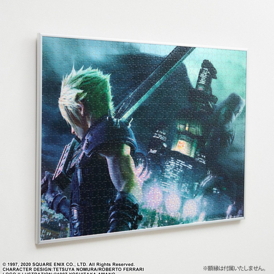 Merchandise FINAL FANTASY VII Remake Puzzles | Final Fantasy Vii Remake Premium Jigsaw Puzzle Cloud & Sephiroth Key Art - 1000 Piece