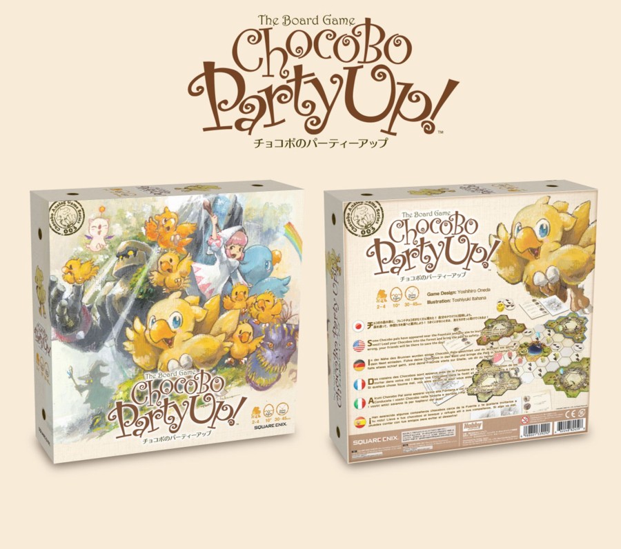 Merchandise FINAL FANTASY Board Games | Chocobo Party Up!