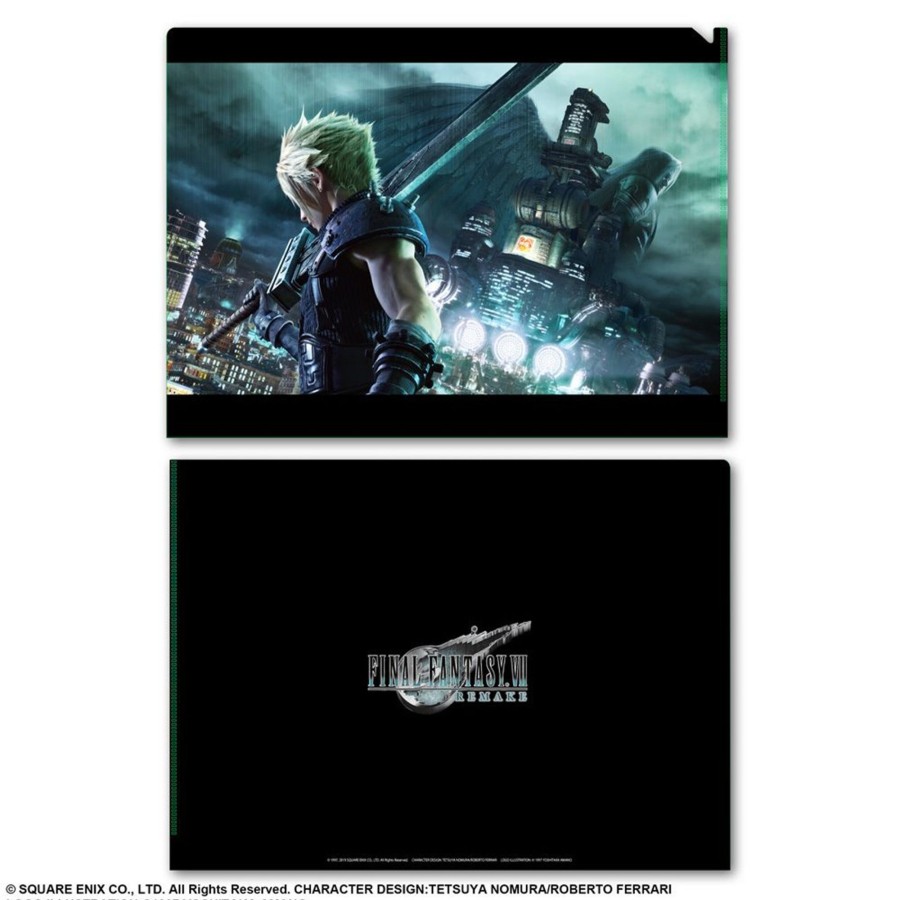 Merchandise FINAL FANTASY VII Remake Stationary | Final Fantasy Vii Remake Metallic File Vol.1