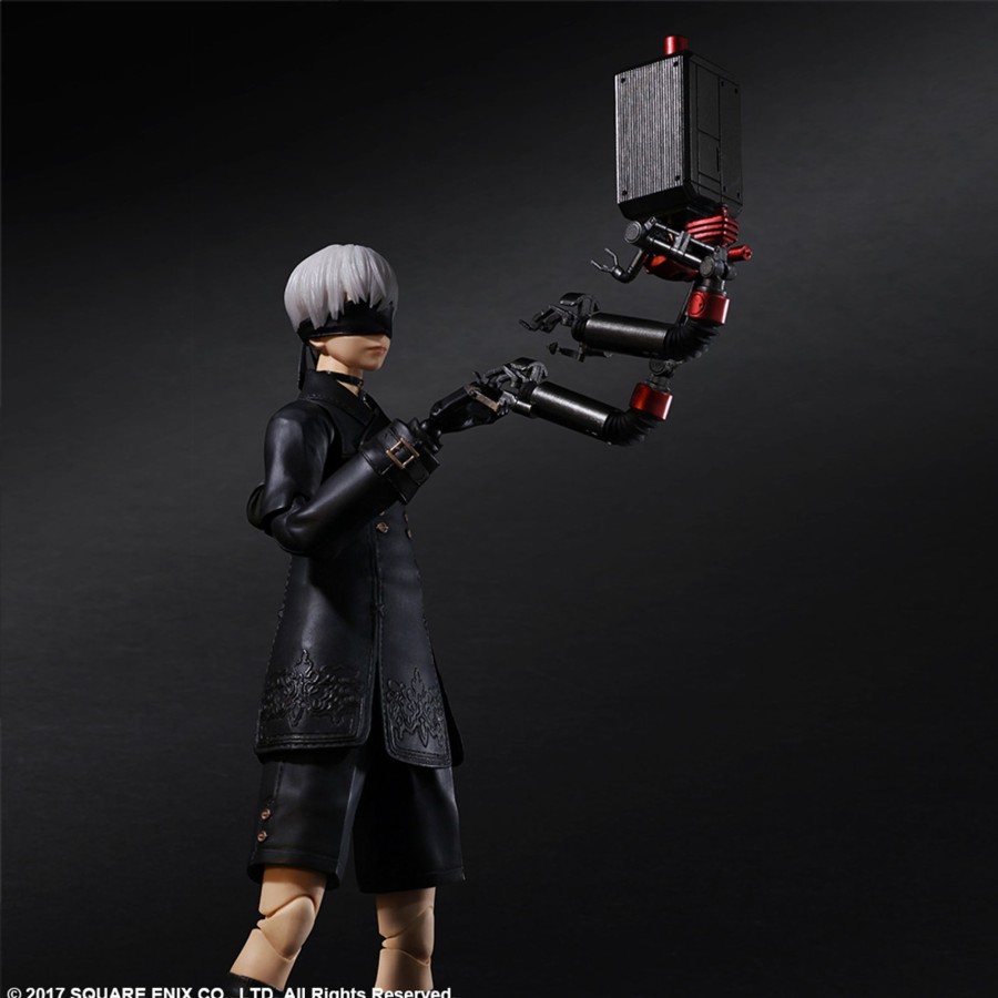 Merchandise Nier Play Arts Kai | Nier:Automata Play Arts Kai Action Figure 9S (Yorha No.9 Type S) Deluxe Ver.